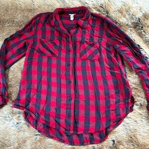 Size Small Lightweight Flannel